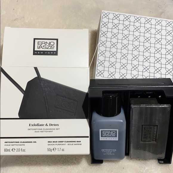 Erno Laszlo exfoliate & detox cleansing set NIB - Picture 3 of 8